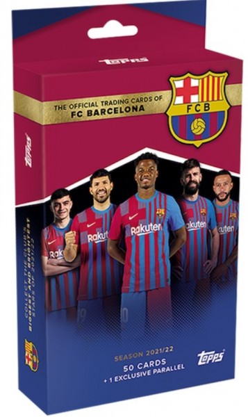 2021-22 Topps FC Barcelona Team Set
