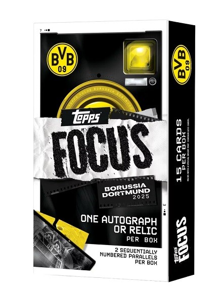 2025 Borussia Dortmund Topps Focus Hobby Box