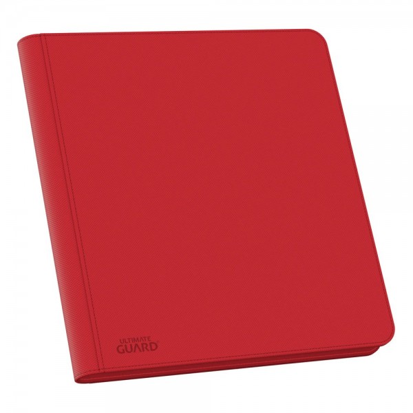 UG 12-Pocket QuadRow ZipFolio XenoSkin Red