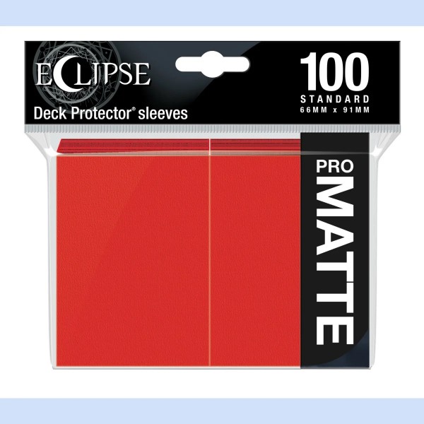 UP Deck Protector ECLIPSE Matte Apple Red (100ct)