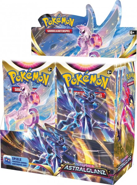 Pokémon Cards SWSH10 Astralglanz 36er Booster DE