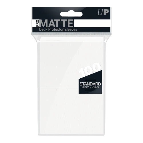 UP Pro-Matte Sleeves white (100 ct.)