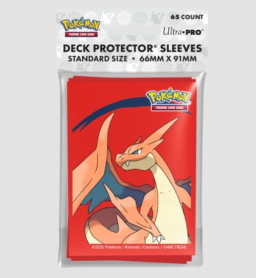 Pokémon Deck Protector Sleeves Charizard Y (65 ct)