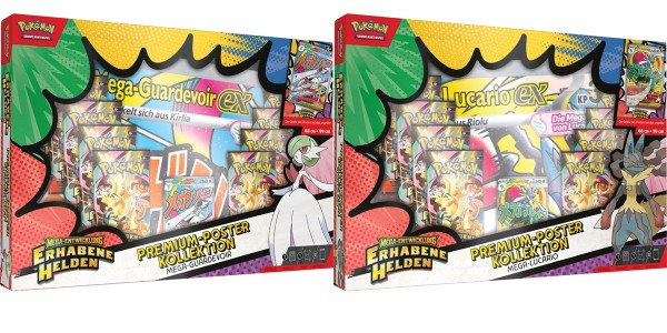 Pokémon Cards ME2.5 Erhabene Helden Posterk. 2ctDE