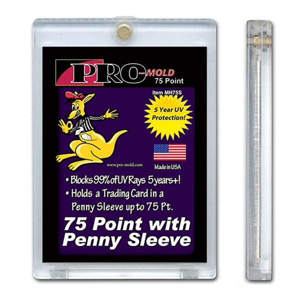 BCW PRO-MOLD Sleeved Magnetic Card Holder (75 pt