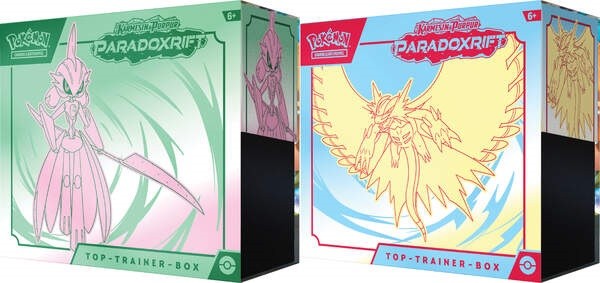 Pokémon Cards KAPU04 Paradoxrift TopTrainer DE 2ct