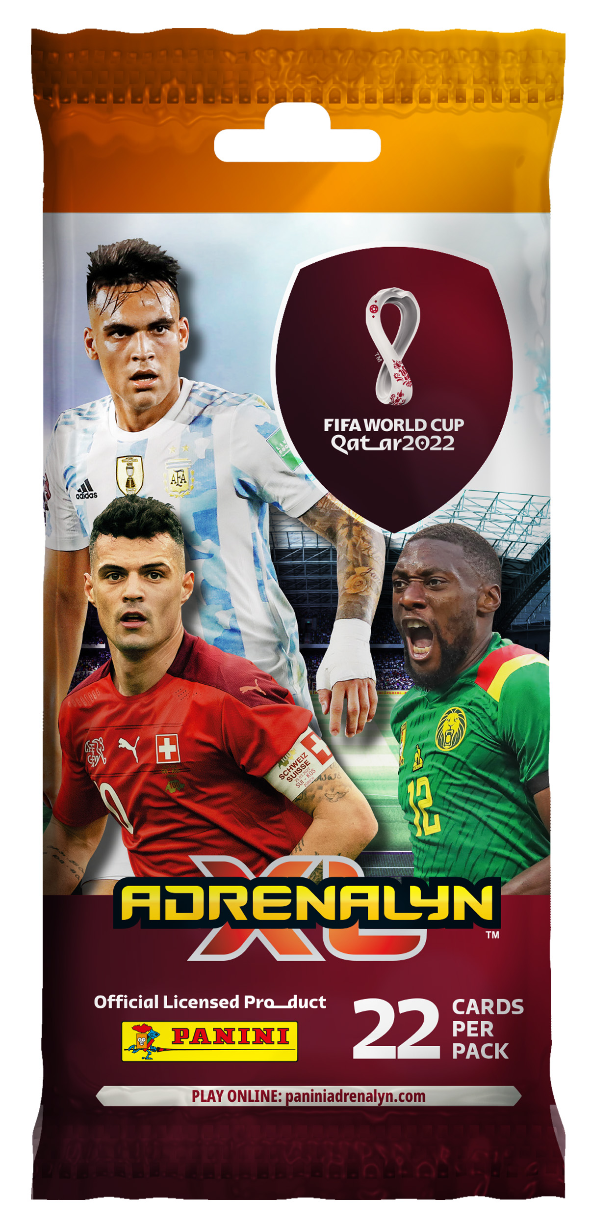 2022 FIFA WM Qatar Adrenalyn XL TC Fat-Pack DE Fußball Sport OFCS