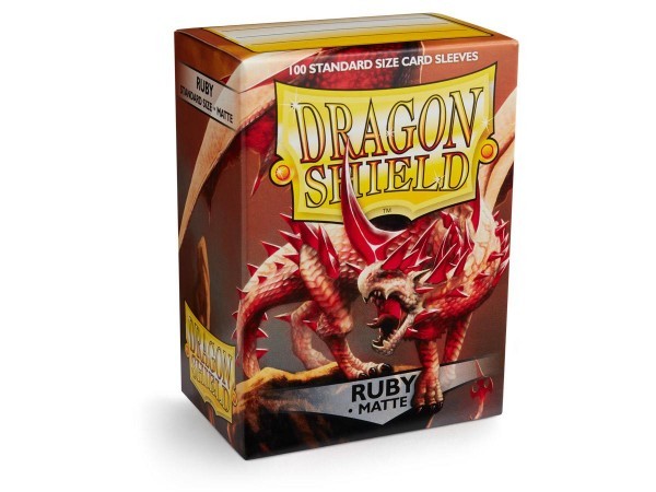 Dragon Shield Sleeves Matte Ruby (100ct)