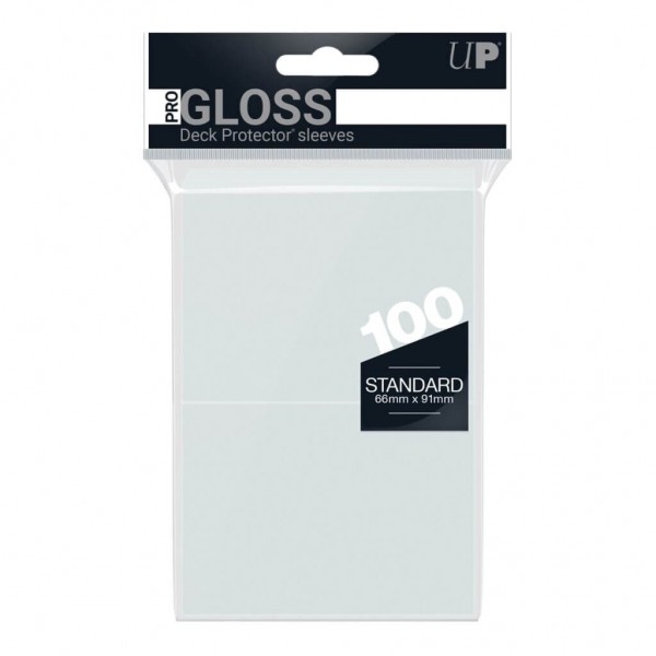 UP Deck Protector Sleeves White (100 ct.)