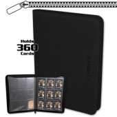 BCW Zipper-Z-Folio 9-Pocket LX Portfolio Black BCW Zipper-Z-Folio 9-Pocket LX Portfolio Black