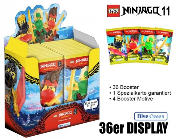LEGO Ninjago Trading Card Game 11 Booster DE