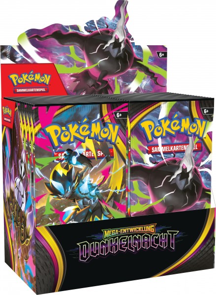 Pokémon Cards ME05 Dunkelnacht 36er Booster DE