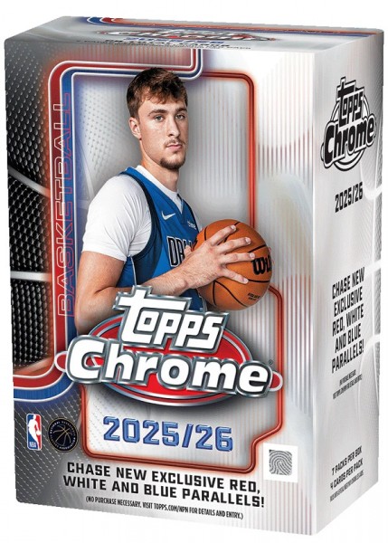 2025-26 Topps Chrome Basketball (Value Box)