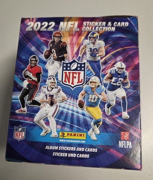 2022 NFL Sticker & Card Collection Display (50 ct.