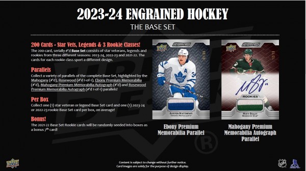 2023-24 NHL Engrained