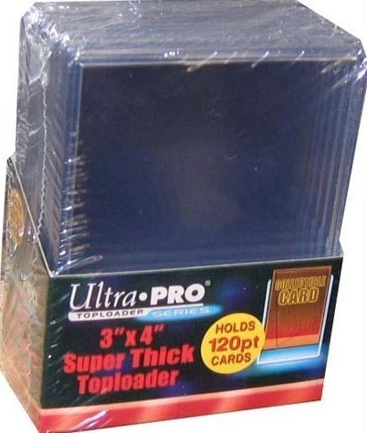 UP Topload 3 x 4" (Super Thick Cards 120pt)(10ct.)