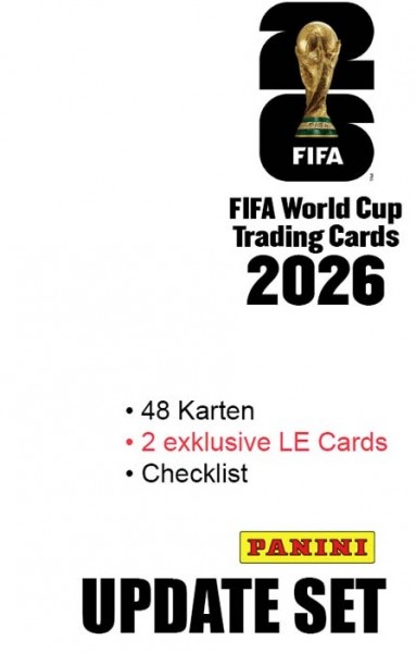 2026 FIFA World Cup Adrenalyn XL Upgrade Set DE