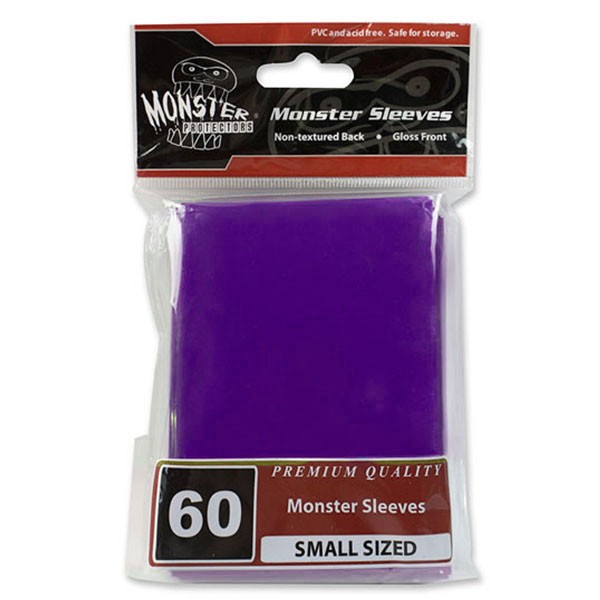 Monster Sleeves Flat Matte Japan Purple (60 ct.)
