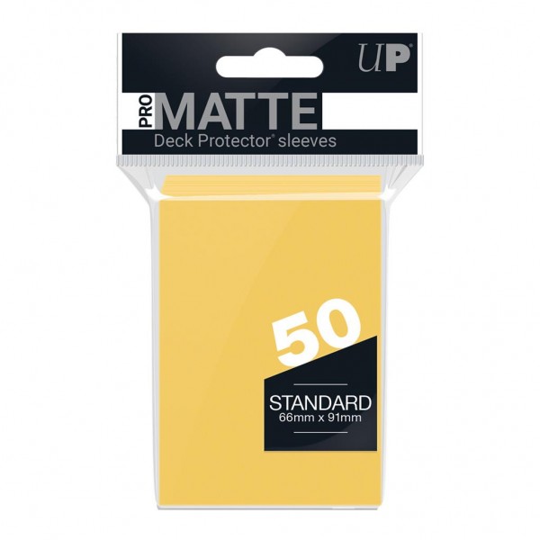 UP Pro-Matte Sleeves yellow (50 ct.)