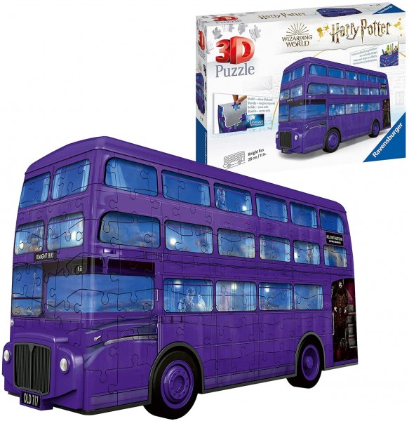 Harry Potter- Knight Bus 3D-Puzzle Stiftehalter