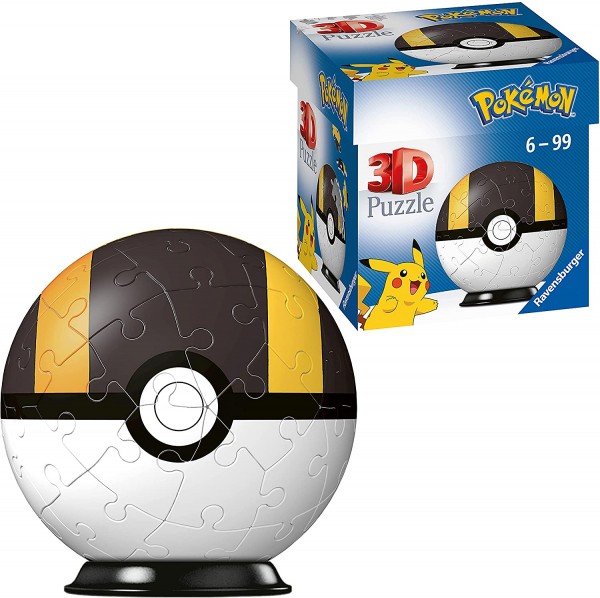 Pokémon - Pokéball 3D-Puzzleball 54 Teile