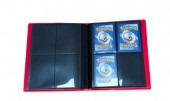 Preview: Collectors Concept 4 Pocket Binder Elastic Red Preview: Collectors Concept 4 Pocket Binder Elastic Red