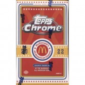 2022 Topps McDonalds All American Chrome (Hobby) 2022 Topps McDonalds All American Chrome (Hobby)