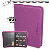 BCW Zipper-Z-Folio 9-Pocket LX Portfolio Pink BCW Zipper-Z-Folio 9-Pocket LX Portfolio Pink