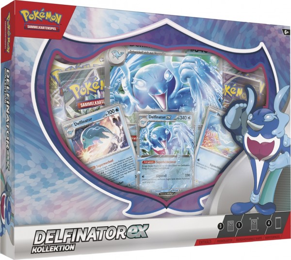 Pokémon Cards Delfinator EX Kollektion DE