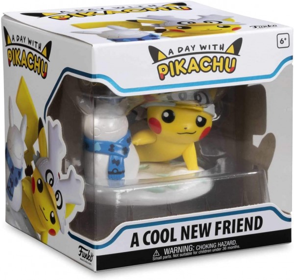 Pokémon -A Day with Pikachu A Cool New Friend Fig