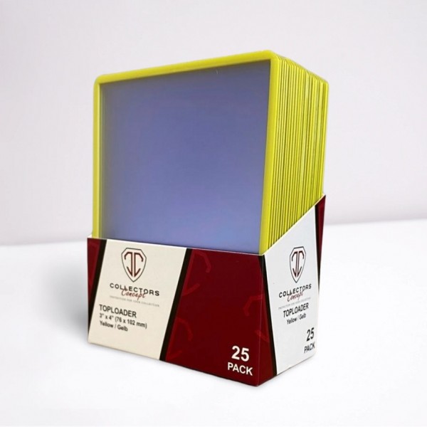 Collectors Concept Topload 3 x 4" 35pt Yellow(25ct