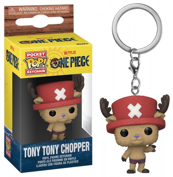 POP Keychain One Piece - Chopper (Flocked)