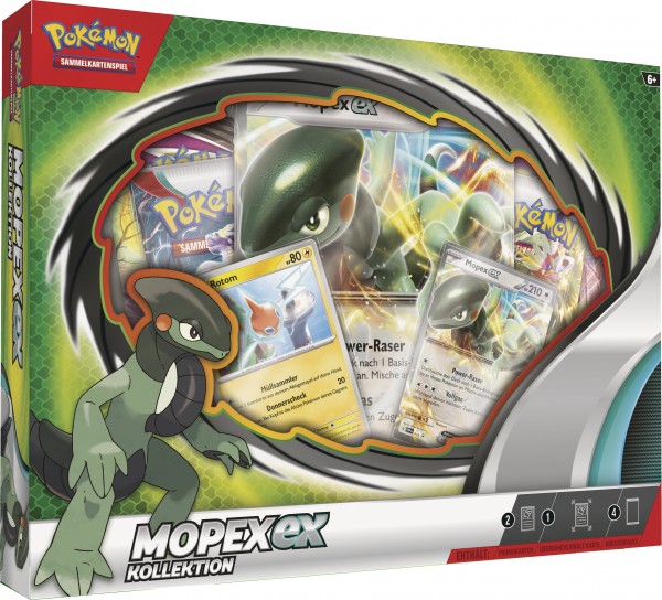 Pokémon Cards Mopex EX Kollektion DE (6ct.)