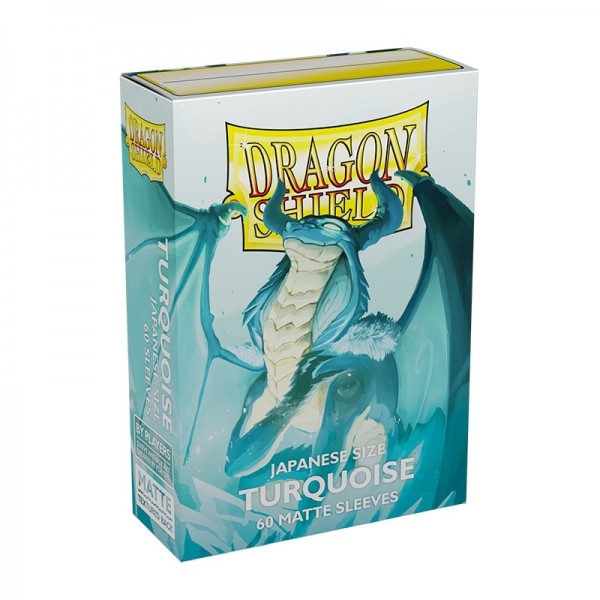 Dragon Shield Jap. Sleeves Matte Turquoise (60ct)