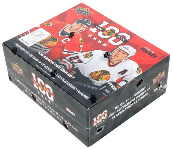 2025-26 NHL Chicago Blackhawks Centennial Box Set