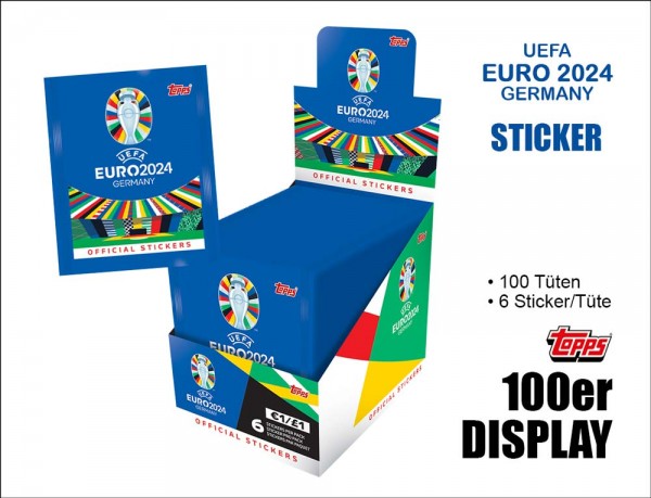 UEFA EURO 2024 Sticker Display DE
