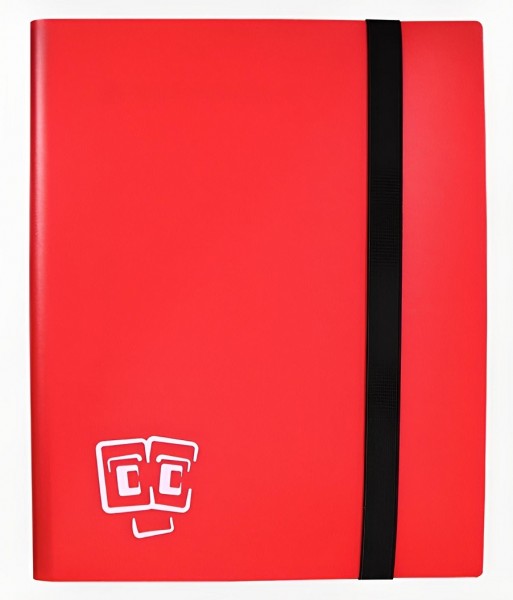 TCG Guru 12-Pocket Binder Red