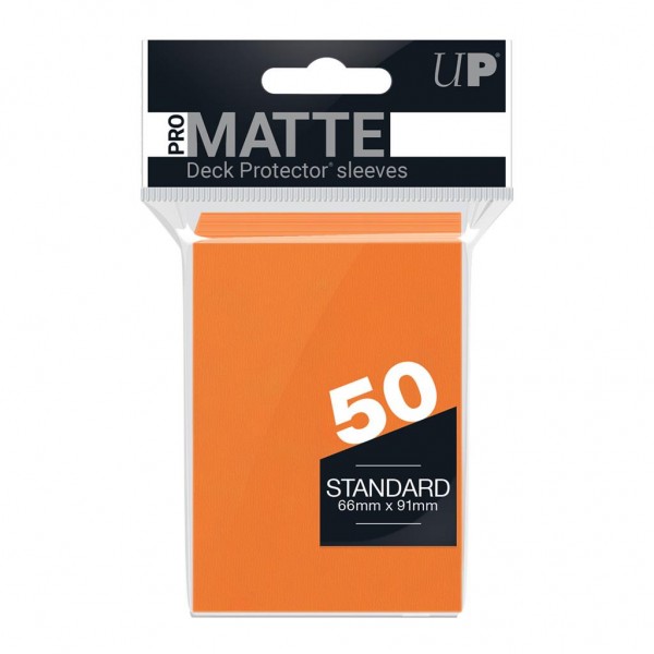 UP Pro-Matte Sleeves orange (50 ct.)