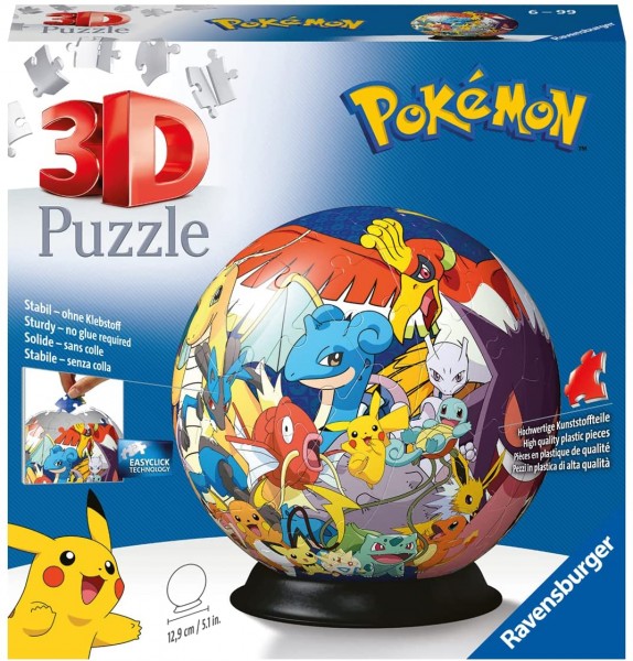Pokémon - Pokémon 3D-Puzzleball 72 Teile