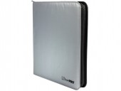 UP 9-Pocket Zippered Pro-Binder - Silver UP 9-Pocket Zippered Pro-Binder - Silver