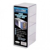 UP Four Compartment Card Box (clear) UP Four Compartment Card Box (clear)
