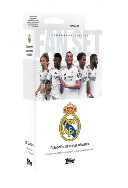 2024-25 Topps Real Madrid Fan Set