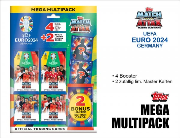 UEFA EURO 2024 Match Attax TC Mega Multipack