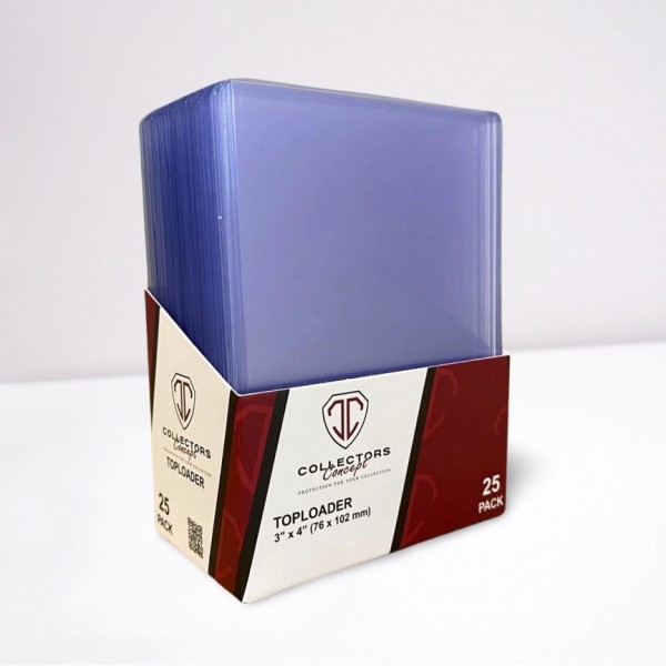 Collectors Concept Topload 3 x 4" 35pt Clear(25ct)