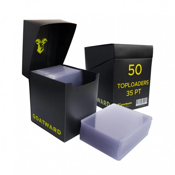 Goatward - Toploaders Box Black 35 pt (50 ct.)