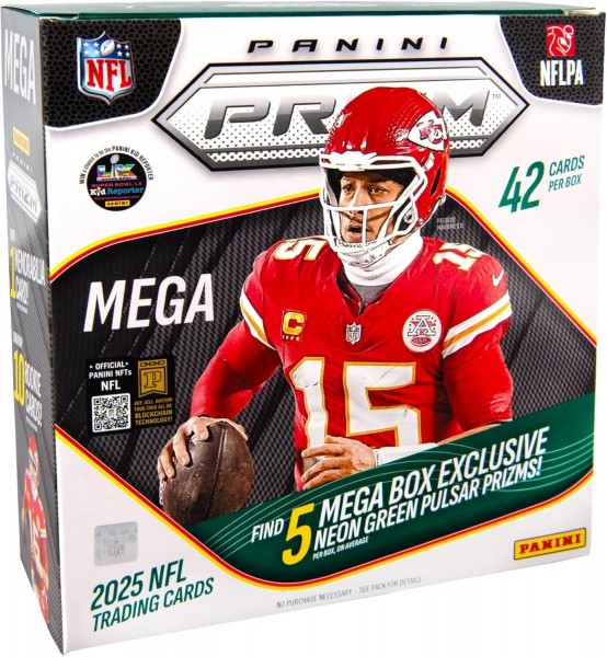 2025 NFL Panini Prizm (Mega Box)