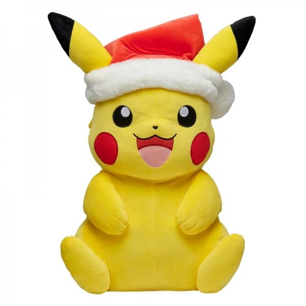Pokémon Plüsch - Pikachu Holiday/Weihnachten 60 cm