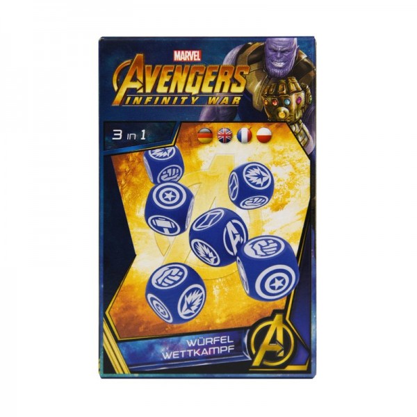 Avengers Infinity War Würfel Wettkampf (10 ct.)