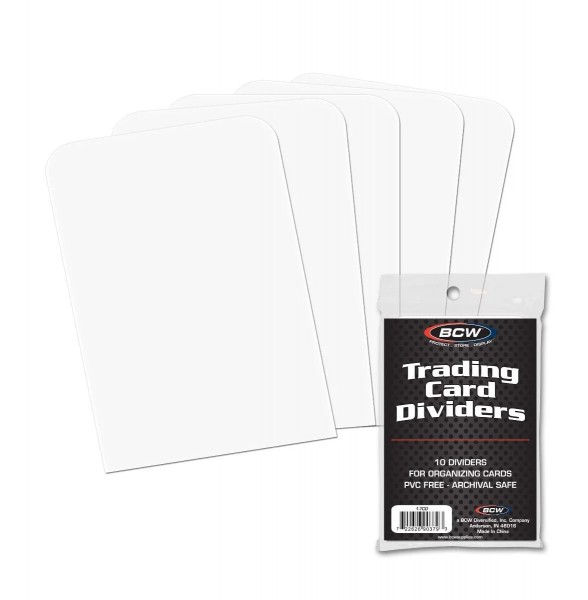 BCW Trading Card Dividers (10 ct.)