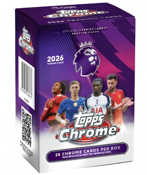 2025-26 Topps Chrome Premier League (Value Box)